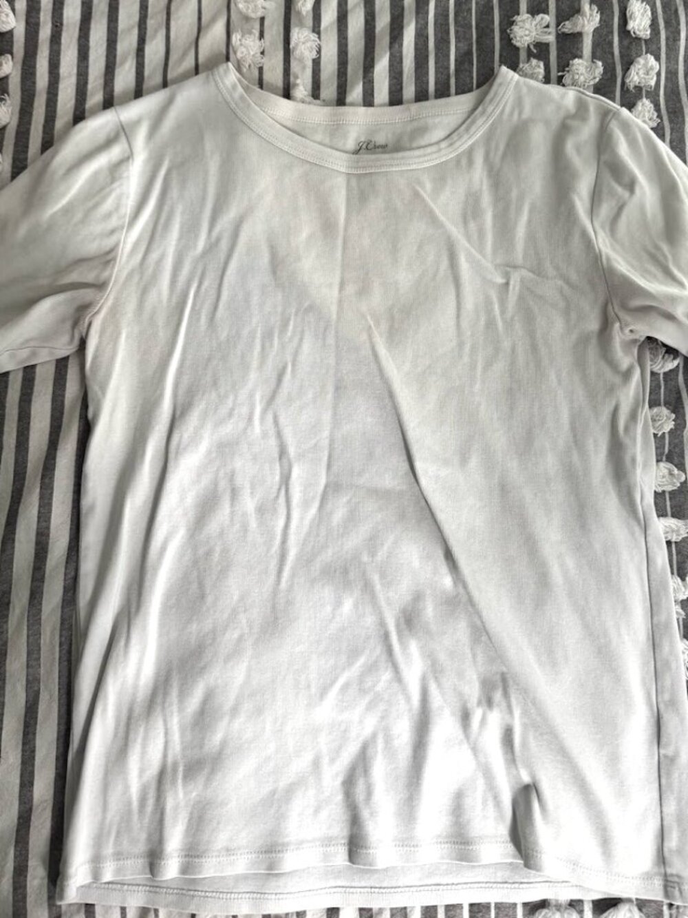 J. Crew The Perfect Tee - White
